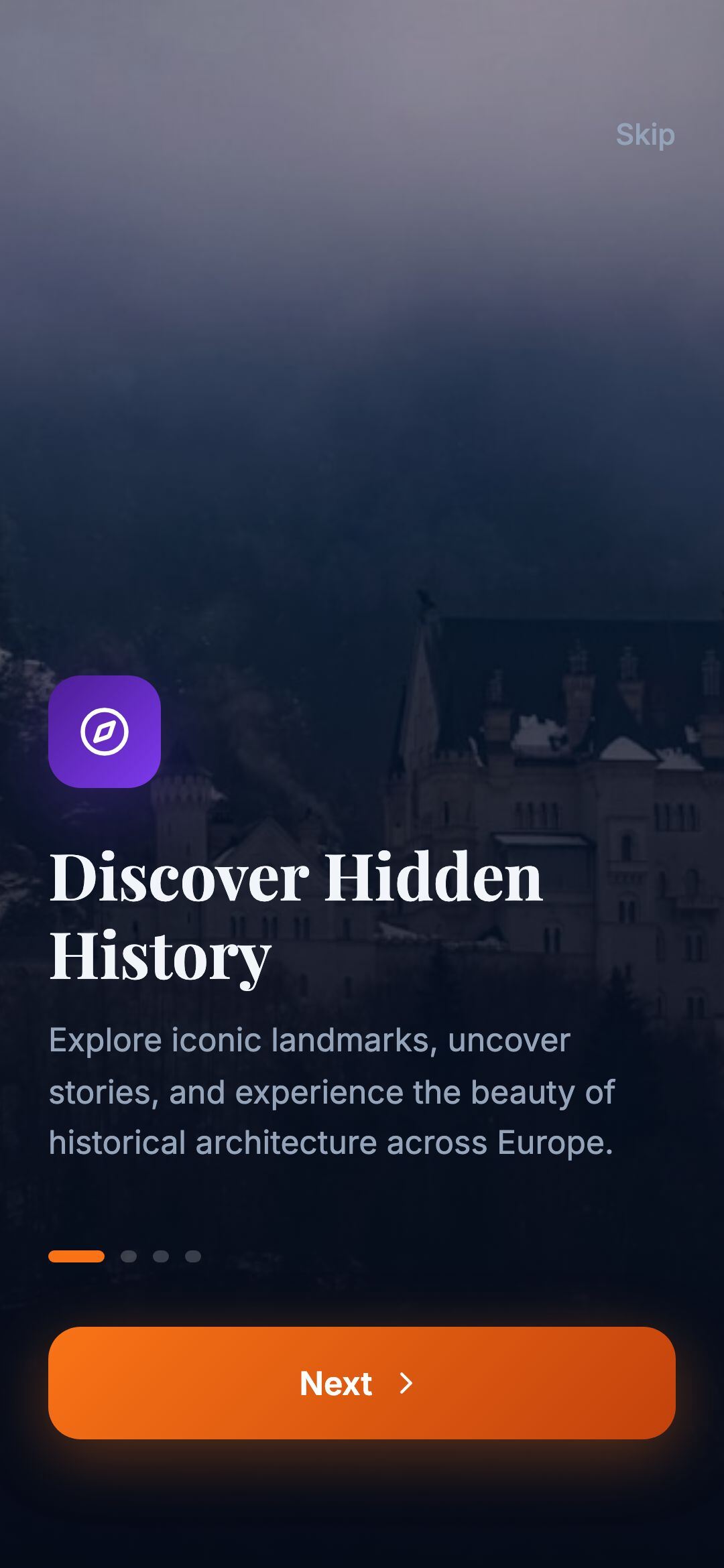 European Castle Heritage Guide screenshot
